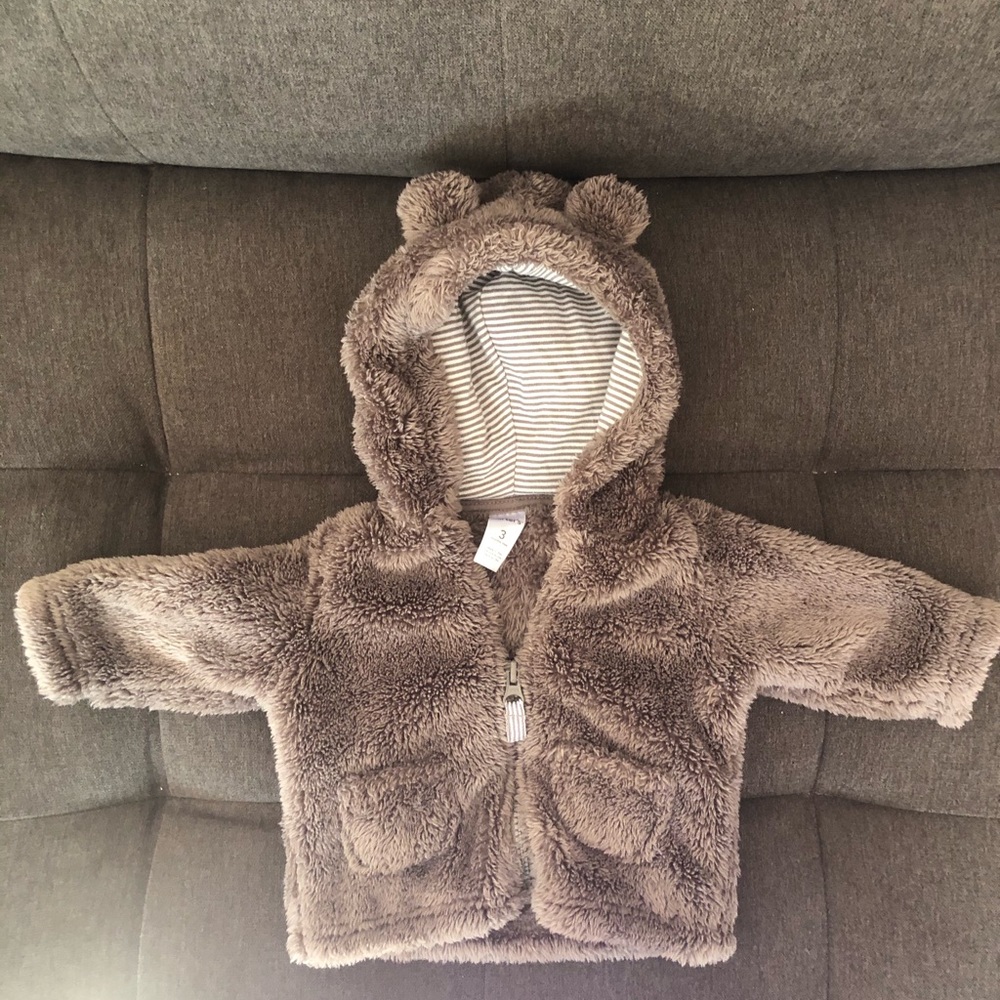 Carters Infant Zip Up Hoodie 🐻